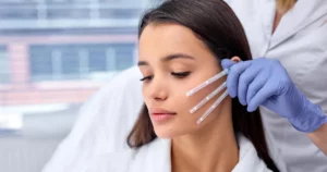 A women receiving Nova Threads IN GREAT FALLS,MT